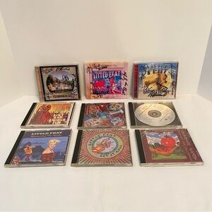 Little Feat 9 CD Bundle- 3 CDs Autographed
